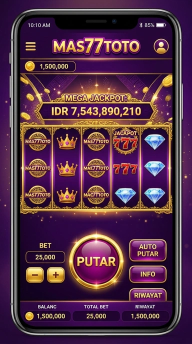 Screenshot aplikasi mas77toto menampilkan beragam pilihan aplikasi untuk pengguna.